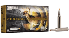 FEDERAL 7MM REM. MAG. 140GR. TROPHY (20)
