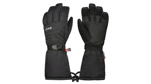 Gants ''Pathfinder'' noirs pour homme par Kombi