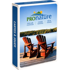Jeu De Cartes « Pronature » Plastifiées À Gros Caractères Par Pronature
