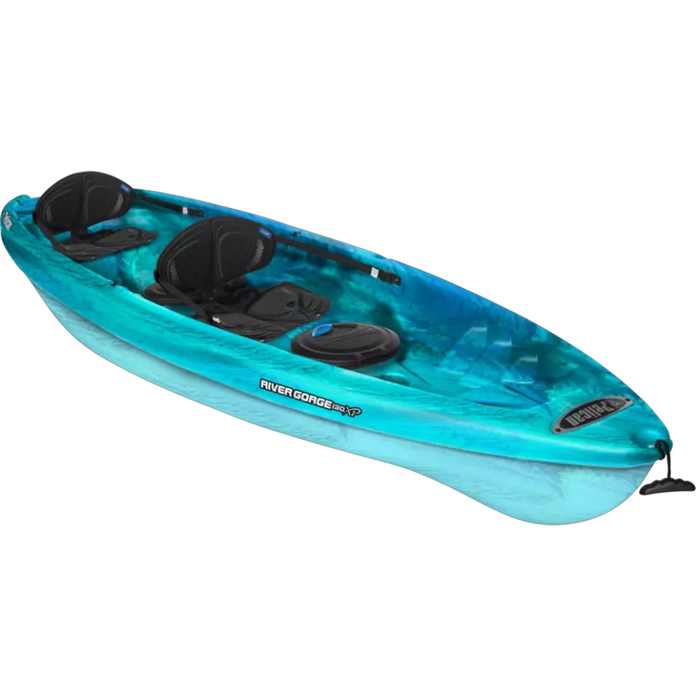 Kayak Récréatif Tandem “River Gorge 130XP” – Aquamarine Par Pelican