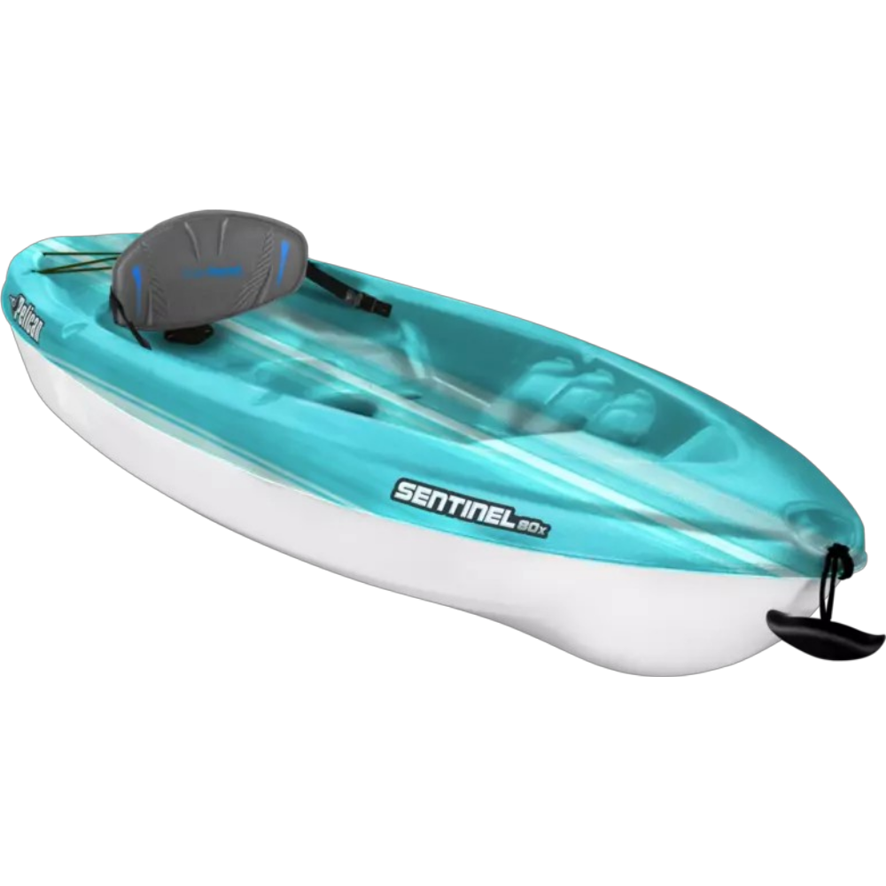 Kayak Récréatif “Sentinel 80X” – Fade Turquoise/Blanc Par Pelican