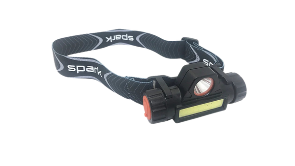 Lampe frontale "Razor" par Spark