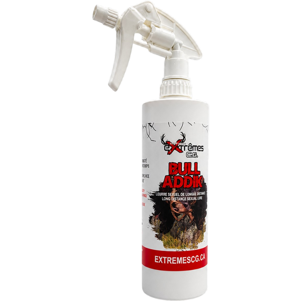 Leurre Olfactif "Buck Addik" Pour Orignal – 500 ml Par Extreme C.G.