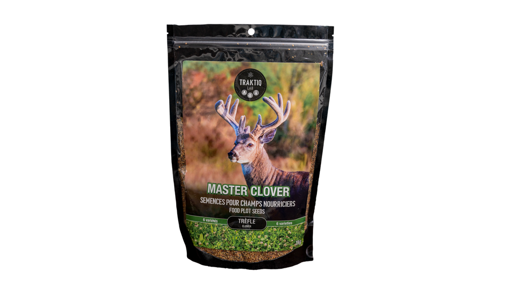 Semences Master Clover trèfle 1kg par Traktiq Lab