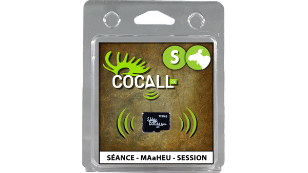 Carte de sons femelle orignal "Séance Maheu" Cocall