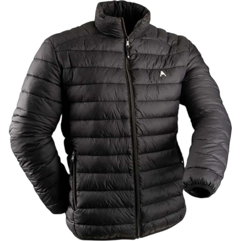 Manteau Isolé "Urban" Noir Pour Homme Par Alper