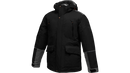 Manteau noir isolé Vortex homme Par Misty Mountain