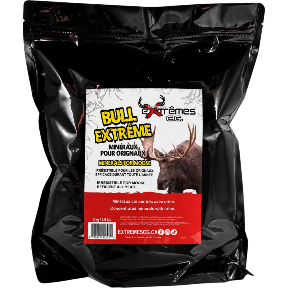 Minéraux "Bull Extrême" Pour Orignal – 3 kg Par Extreme C.G.