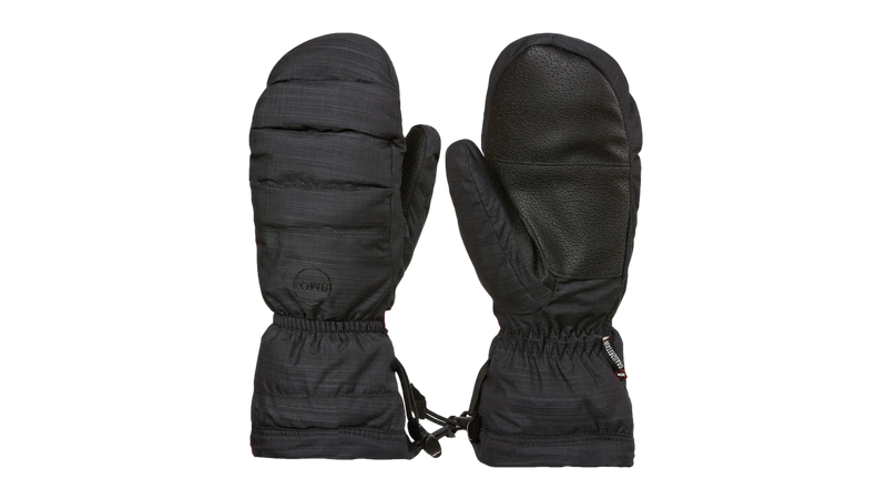 Mitaines ''Cushy'' noires pour femme par Kombi