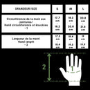 Mitaines ''Cushy'' noires pour femme par Kombi