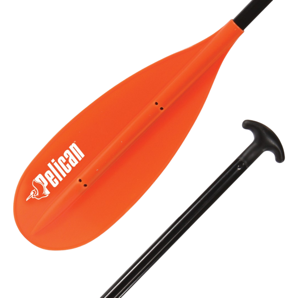 Pagaie De Canoë "Beavertail" Orange – 56” Par Pelican