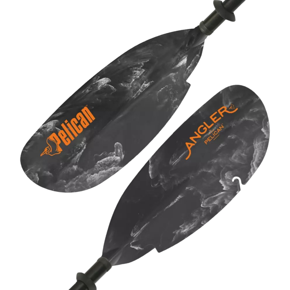 Pagaie De Kayak "Poseidon" Noir/Marble – 94,5” Par Pelican