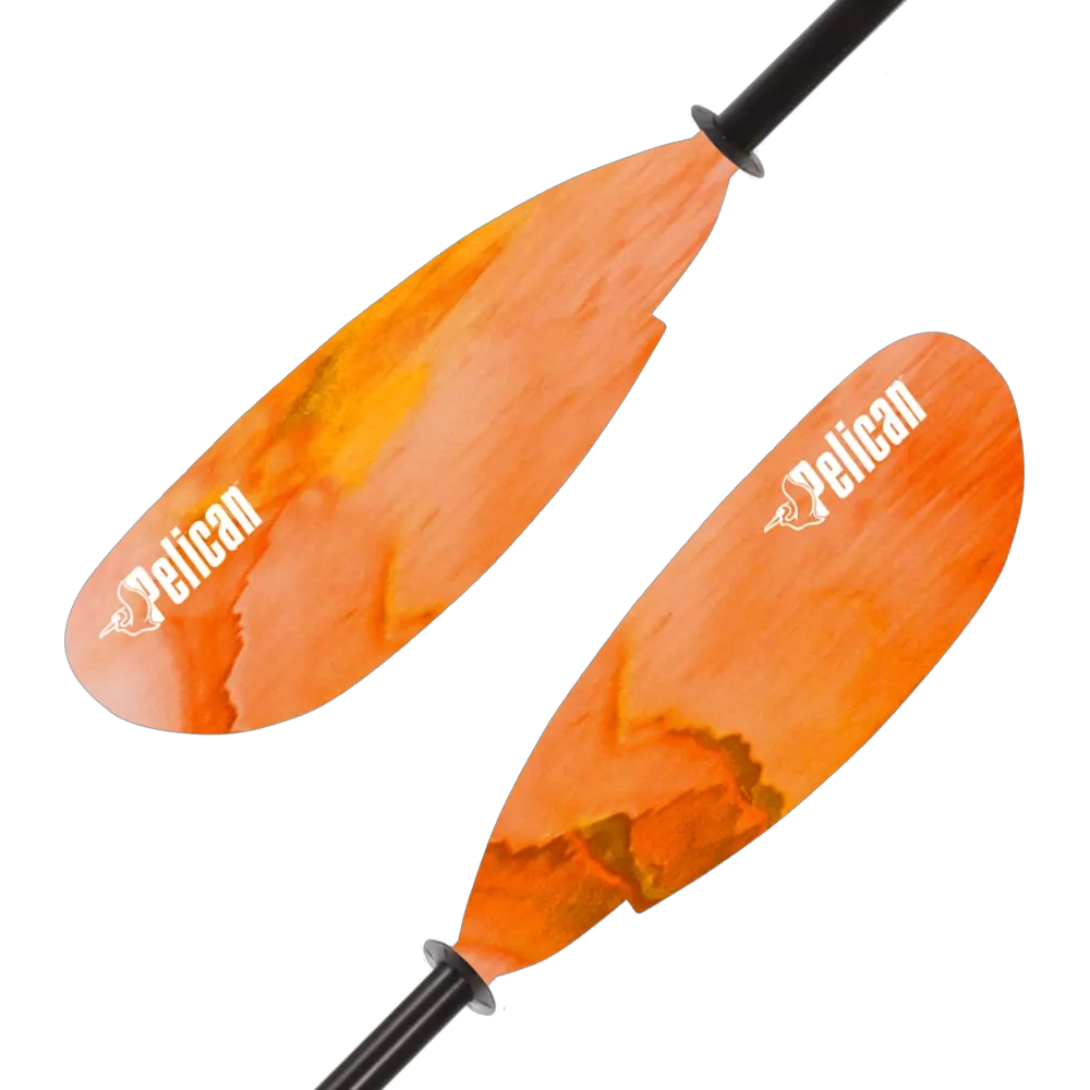 Pagaie De Kayak “Poseidon” Orange Éclatant – 90,5" Par Pelican