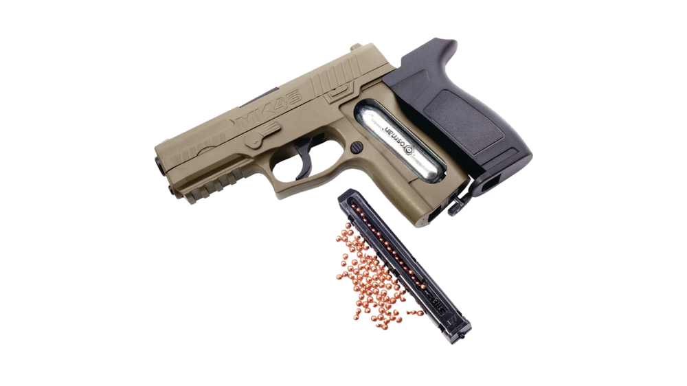 CROSMAN MK45 PISTOLET A PLOMB BB 2 TONS 480 FPS