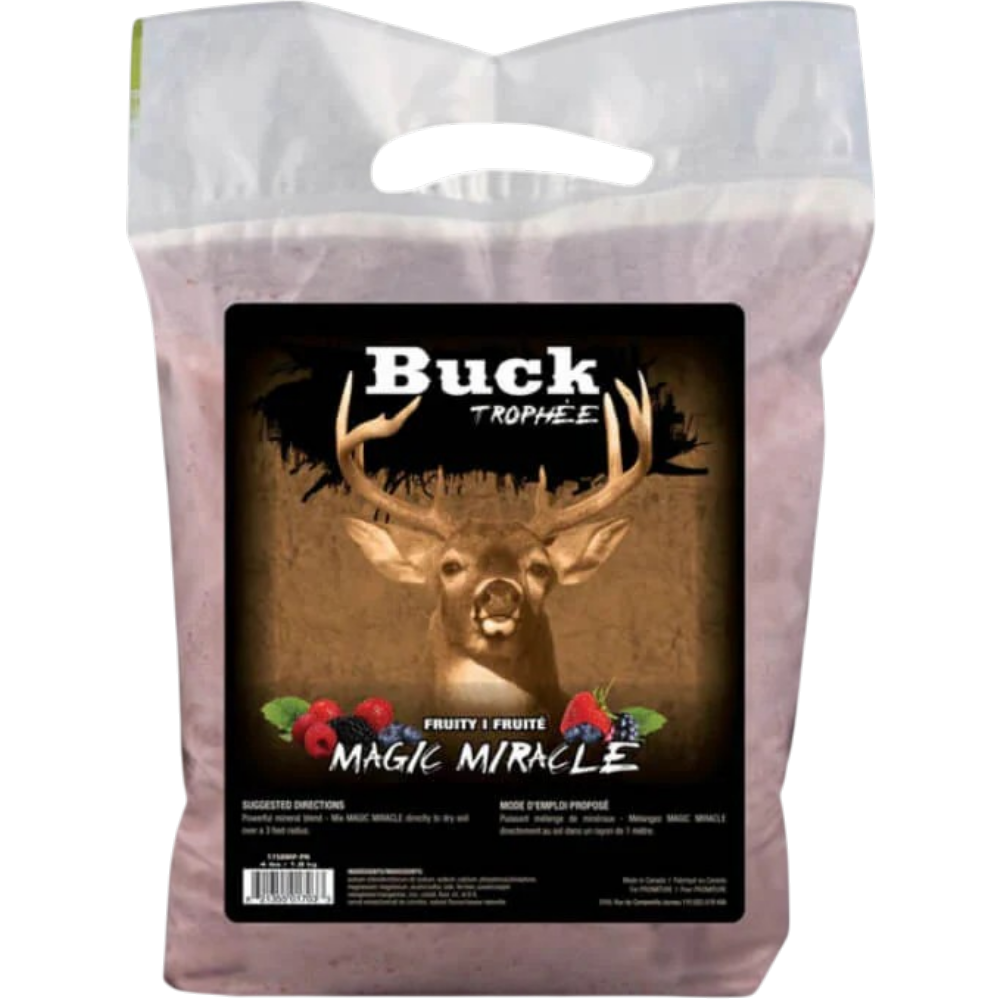 Poudre volatile “Magic Miracle“ Pour Chevreuil À Saveur Fruitée - 1.8kg Par Buck Trophée