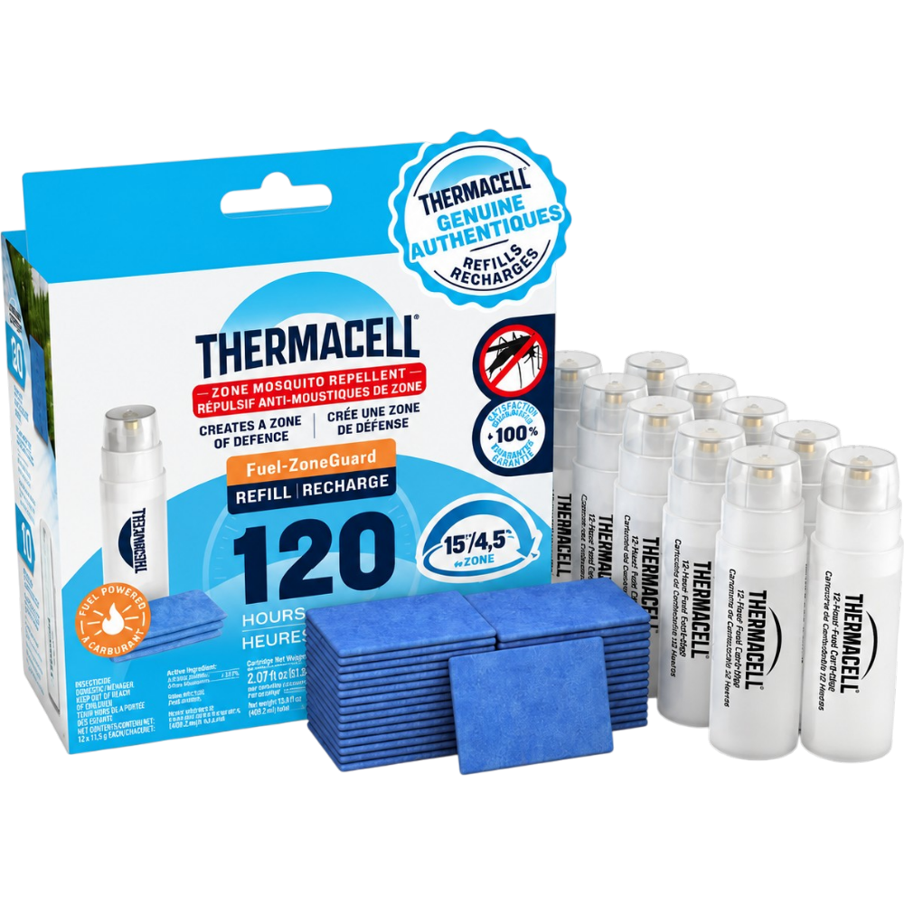 Recharge De Répulsif À Moustiques "Fuel-ZoneGuard" – 120 Heures Par Thermacell