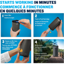 Recharge De Répulsif À Moustiques Au Butane "Fuel‑ZoneGuard" – 48 Heures Par Thermacell