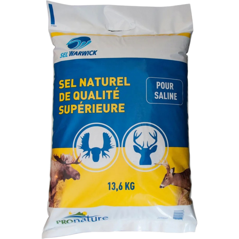 Sel Pour Saline À Saveur Naturelle – 13.6 kg Par Sel Warwick