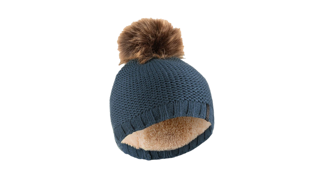 Tuque en tricot Innsbruck avec pompom par Alper