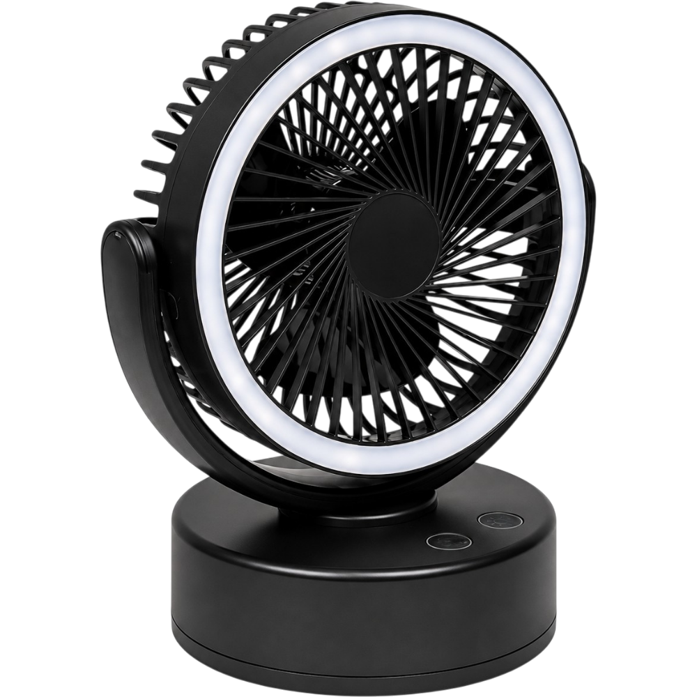 Ventilateur De Camping Avec "Lumière" Par North 49