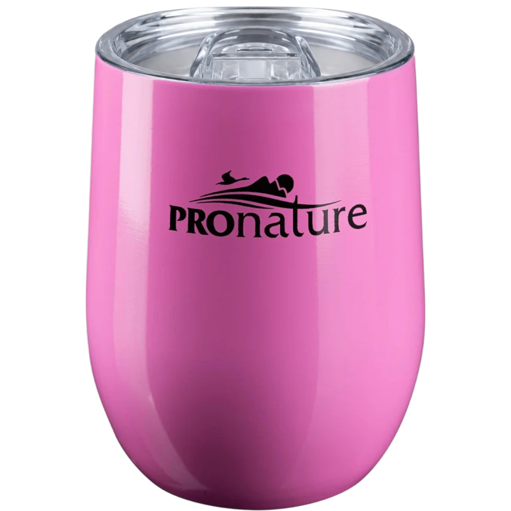 Verre À Vin Isotherme "Drop" – Lilas Par Pronature