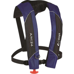 Veste De Flottaison Autogonflante Automatique Bleu Par Onyx