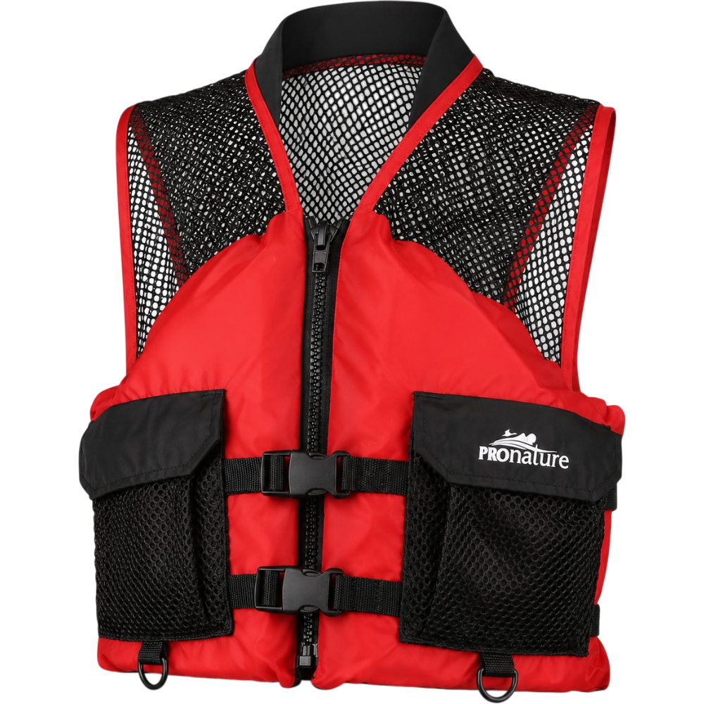 Veste De Flottaison "Aérée" (VFI) Rouge Par Pronature