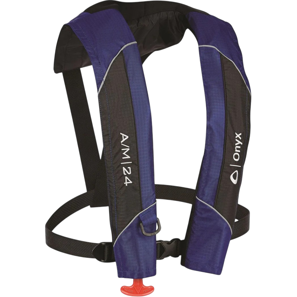 Veste De Flottaison "Autogonflante Automatique" – Bleu Par Onyx