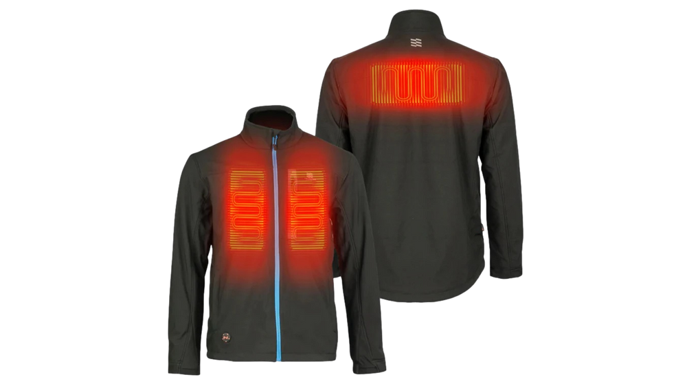 Manteau chauffant Alpine 2.0 pour homme par Mobile Warming