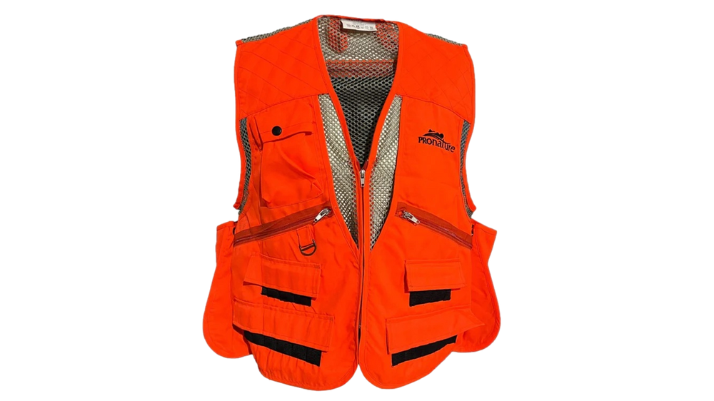 Veste de chasse avec gibecière (dossard) Pronature