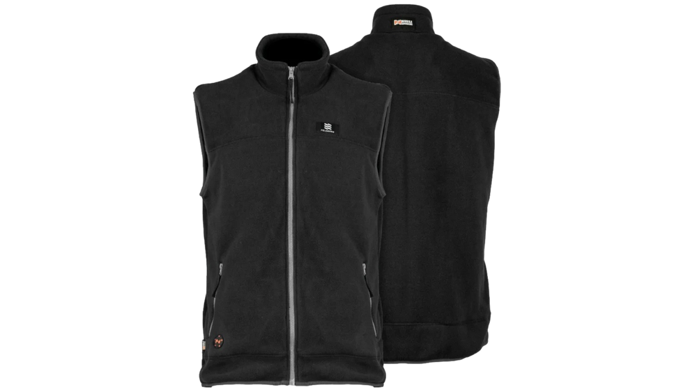 Veste sans manches chauffante en polar TREK homme Par Mobile Warming