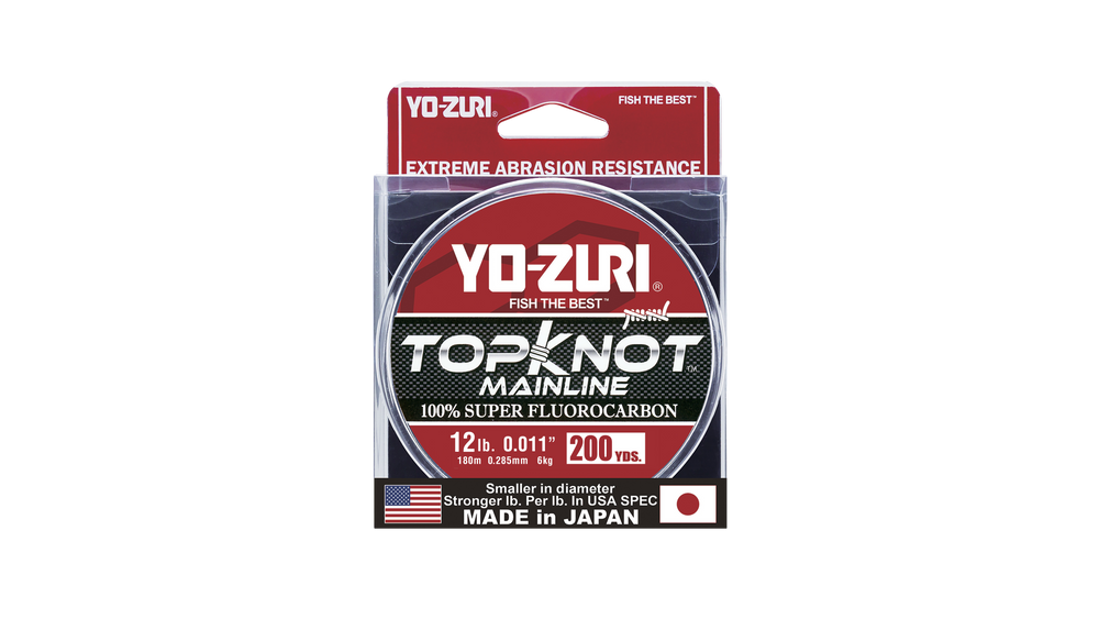 Topknot 100% super fluo natural clear 6 lbs 200yds Yo-zuri