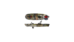 Kayak de pêche propulsé par pédales Par Waapa