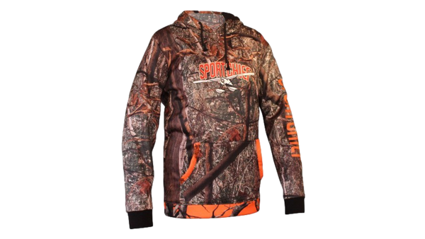Hoodie Sportchief camo/orange