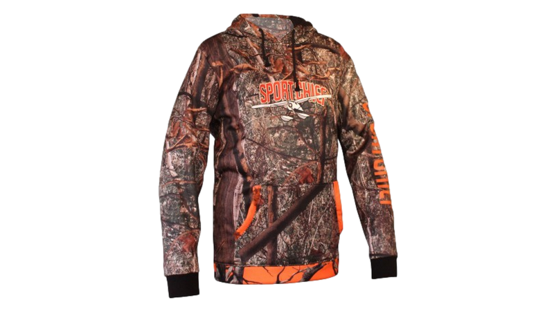 Hoodie Sportchief camo/orange