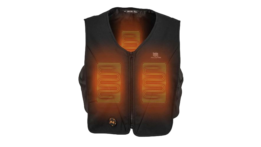 Veste chauffante noire Smart Thawdaddy unisexe par Fieldsheer