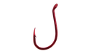 Hameçons montés rouge President par Mustad