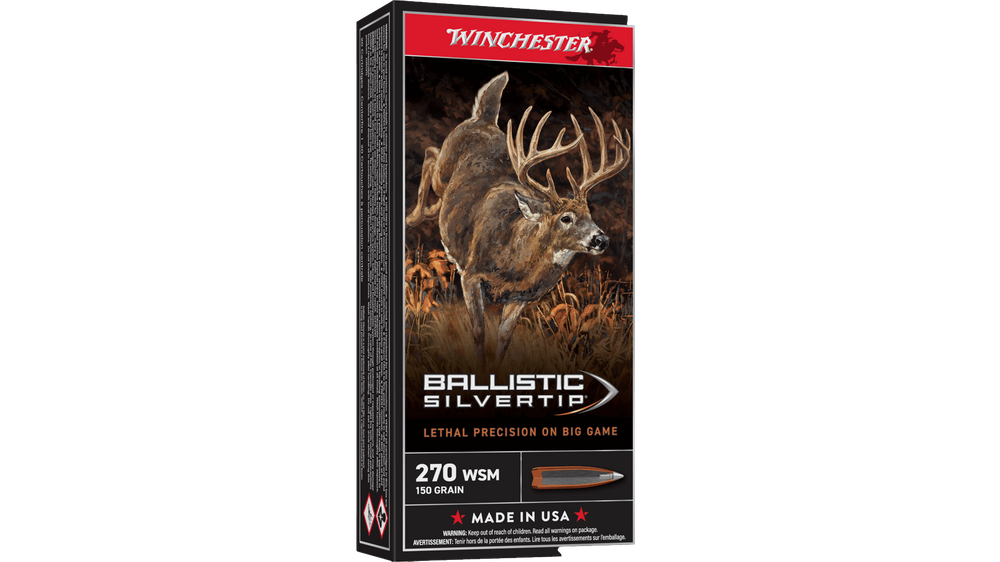 Munitions Ballistic Silvertip 270Wsm Par Winchester