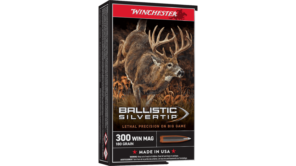 WINCHESTER BALISTIC SILVERTIP 300 WIN. MAG 180GR.(20)