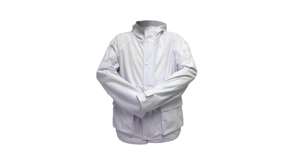 Manteau Parka imperméable blanc Wildfowler Outfitter