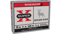 Munitions Super X slug 20g Par Winchester