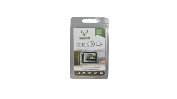 Carte mémoire Micro SD 16BG Pronature