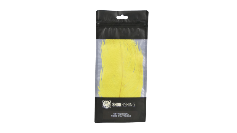 Plumes Fibres d'Autruche de Shor Fishing
