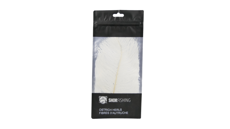 Plumes Fibres d'Autruche de Shor Fishing