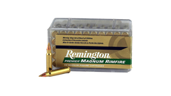 Munitions Remington Premier Magnun Rimfire 17 HMR 17 gr. Boat Tail
