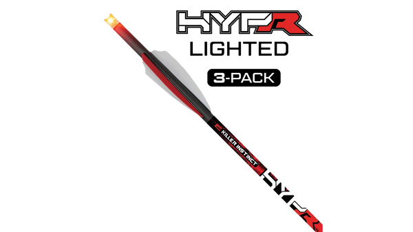 Flèches pour arbalète Lighted HYPR de Killer Instinct