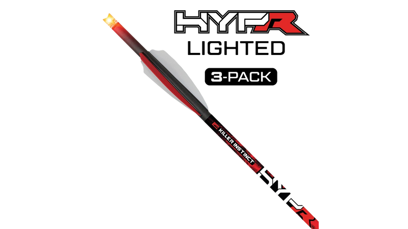 Flèches pour arbalète Lighted HYPR de Killer Instinct