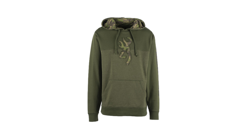 Hoodie vert medium logo Browning SPG