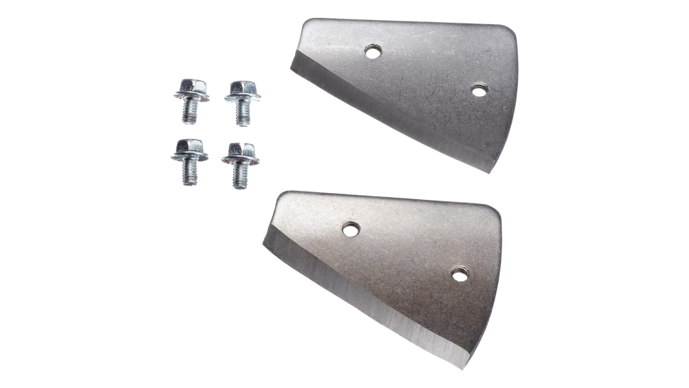 Lames 4'' acier inoxydable Fin-Bores