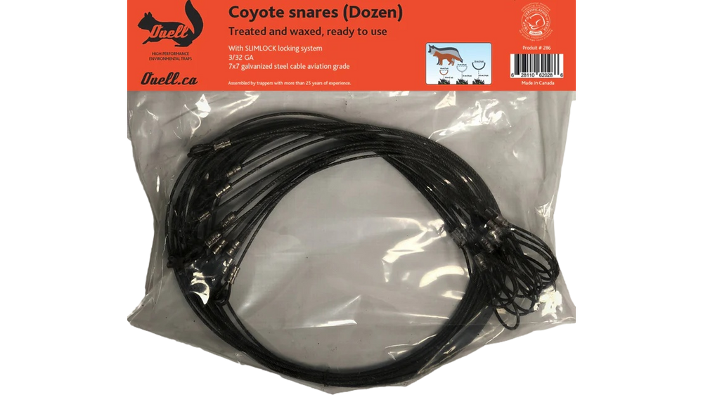 Collets traité pour coyote 3/32 barrure slimlock par Ouell